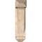 Ekena Millwork Traditional Arts and Crafts Smooth Bracket w/ Offset Brace, Douglas Fir, 5 1/2"W x 14"D x 22"H BKT0604X14X22TRA03SDF - alternate 3